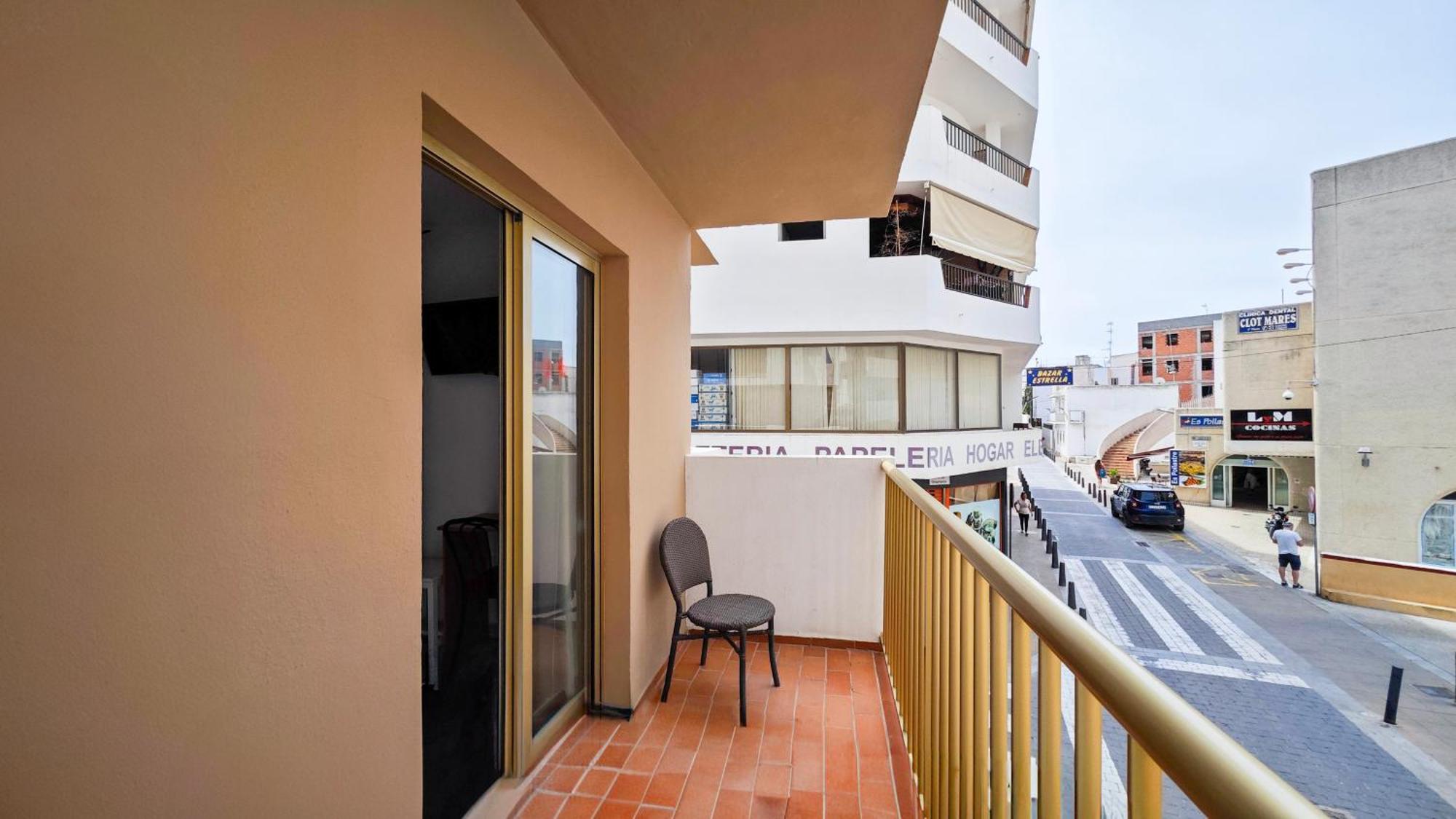 Hostal Dinamarca Sant Antoni de Portmany Exterior foto