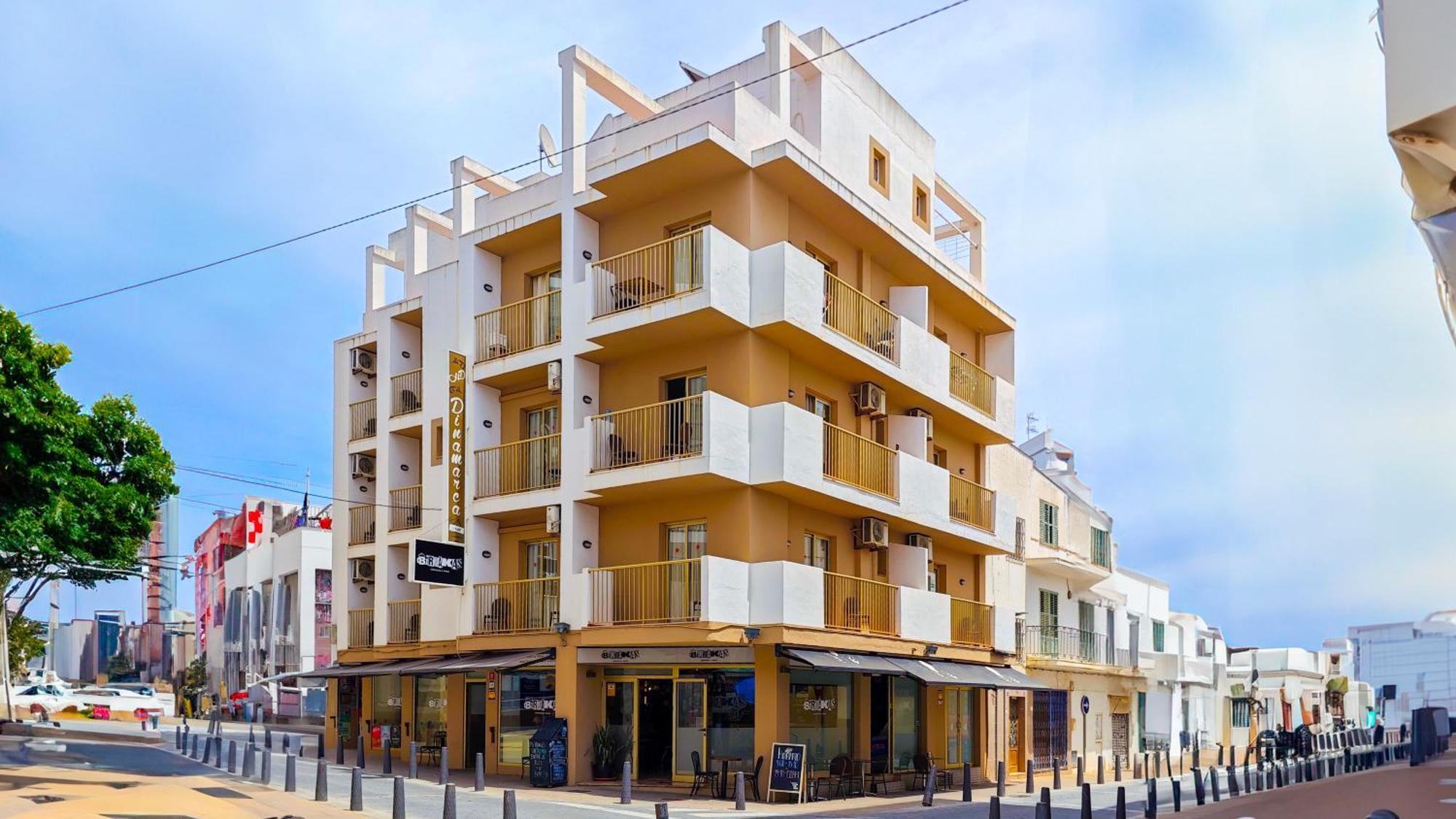 Hostal Dinamarca Sant Antoni de Portmany Exterior foto