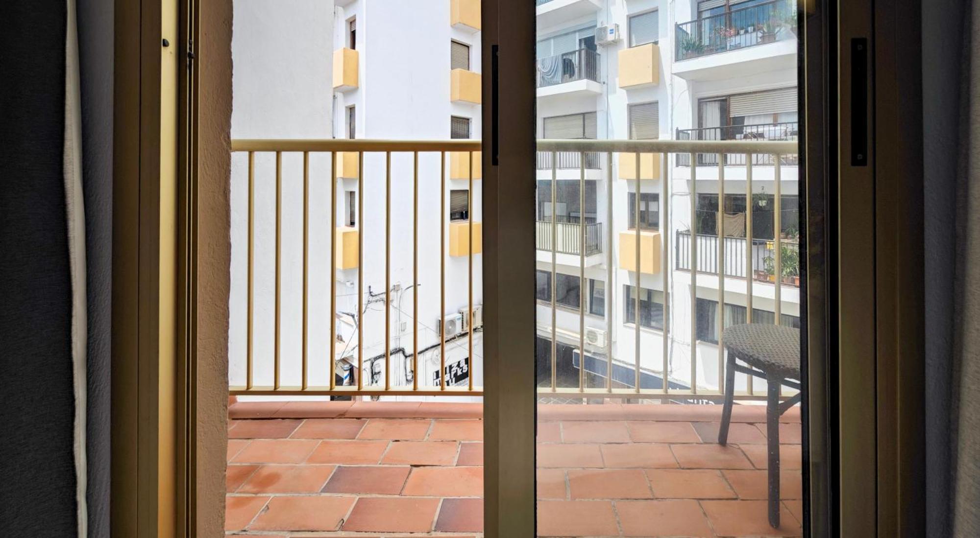 Hostal Dinamarca Sant Antoni de Portmany Exterior foto